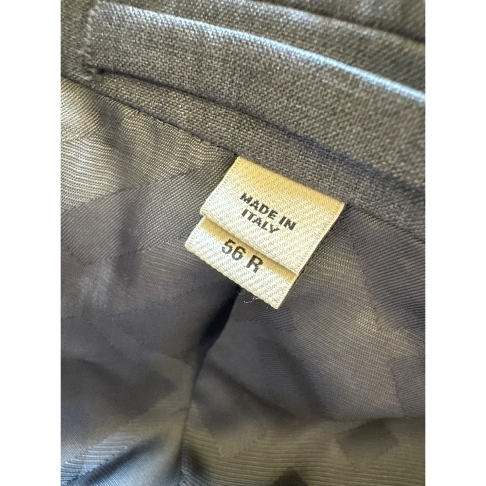 Burberry London Canbury Wool Sports Jacket Blazer Gray Size 56R